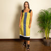 Straight Fit Linen Dress