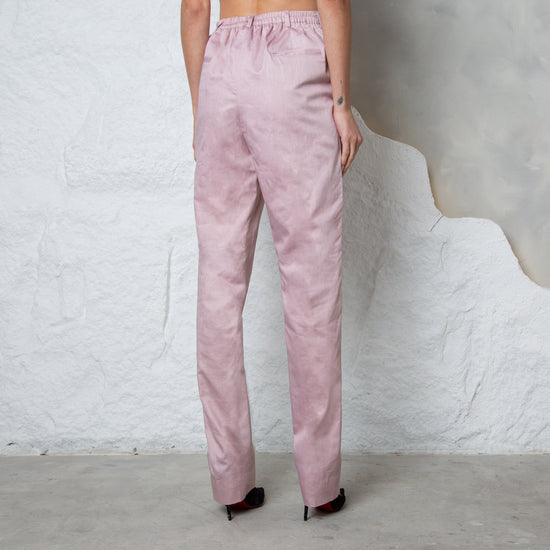 Blush Hour Narrow-Leg Trousers – Dusty Rose
