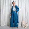 Cerulean Blue Long Coat